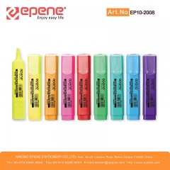 易派诺荧光笔，高显色度，扁款，大容量墨水（EP10-2008）