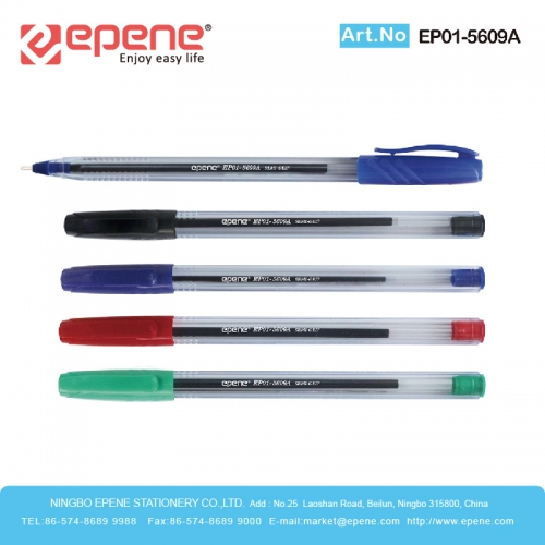 易派诺中油笔，无毒快干，金属笔头，坚固耐用，书写顺滑，不勾纸（EP01-5609A）