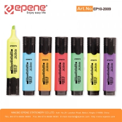 易派诺荧光笔，高明度，扁款，多种款式，大容量墨水（EP10-2009）