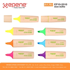 易派诺麦秸秆荧光笔，环保材料笔杆，6色（EP10-2010 ECO ECHO）