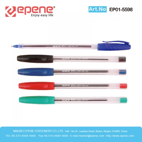 易派诺中油笔，无毒快干，金属笔头，坚固耐用，书写顺滑，不勾纸（EP01-5598）