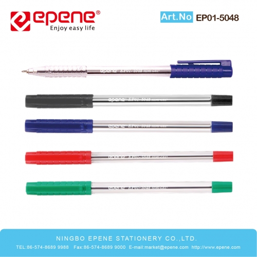 EP01-5048 易派诺中油笔，无毒快干，金属笔头，坚固耐用，书写顺滑，不勾纸