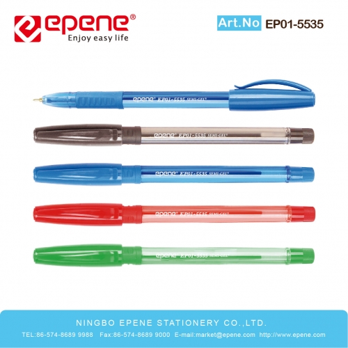 EP01-5535 易派诺中油笔，无毒快干，金属笔头，坚固耐用，书写顺滑，不勾纸