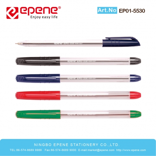 EP01-5530  易派诺中油笔，无毒快干，金属笔头，坚固耐用，书写顺滑，不勾纸