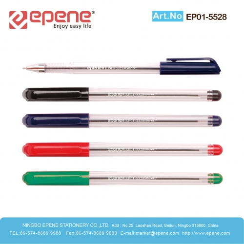 EP01-5528  易派诺中油笔，无毒快干，金属笔头，坚固耐用，书写顺滑，不勾纸