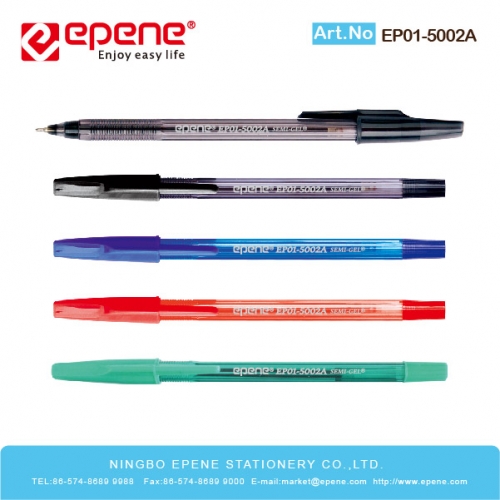 中油笔EP01-5002A  EPENE中性笔（半中性笔），优雅设计，碳化钨球珠，持久书写
