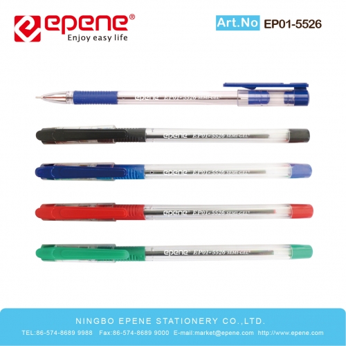EP01-5526  易派诺中油笔，无毒快干，金属笔头，坚固耐用，书写顺滑，不勾纸