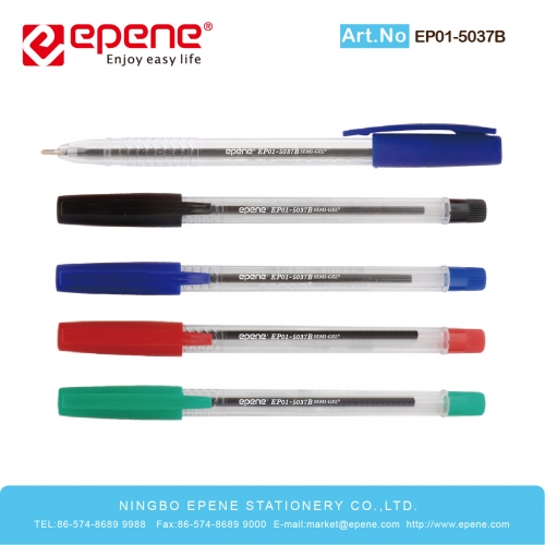 EP01-5037B 易派诺中油笔，无毒快干，金属笔头，坚固耐用，书写顺滑，不勾纸