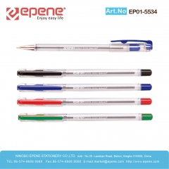EP01-5534 易派诺中油笔，无毒快干，金属笔头，坚固耐用，书写顺滑，不勾纸